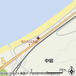 新潟県糸魚川市中宿502周辺の地図