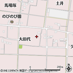 福島県いわき市平下神谷大田代周辺の地図