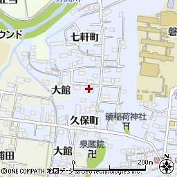 福島県いわき市平七軒町23周辺の地図