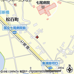 石川県七尾市松百町ハ周辺の地図