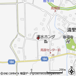 新潟県上越市清里区馬屋628周辺の地図