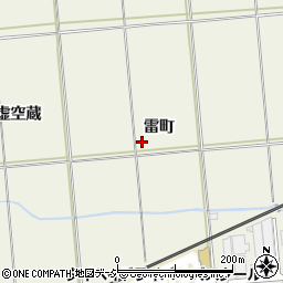 福島県いわき市平塩雷町周辺の地図