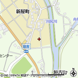 石川県七尾市新屋町ア周辺の地図