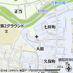 福島県いわき市平七軒町39周辺の地図