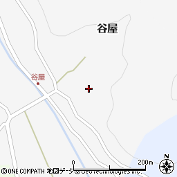 石川県羽咋郡志賀町谷屋ヲ周辺の地図