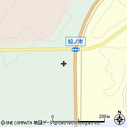 石川県羽咋郡志賀町松木子周辺の地図