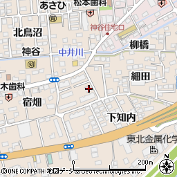 福島県いわき市平中神谷細田36周辺の地図