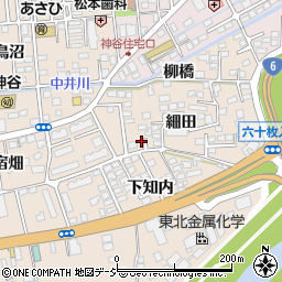 福島県いわき市平中神谷細田61周辺の地図