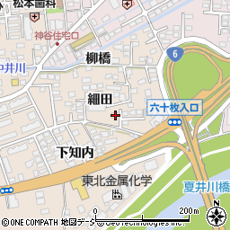 福島県いわき市平中神谷細田92周辺の地図