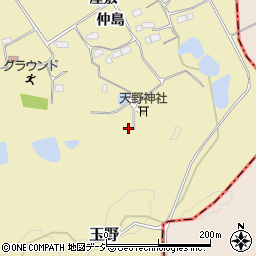 福島県棚倉町（東白川郡）玉野（川添場）周辺の地図