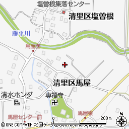 新潟県上越市清里区馬屋814周辺の地図