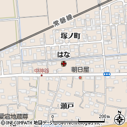 福島県いわき市平中神谷（北出口）周辺の地図