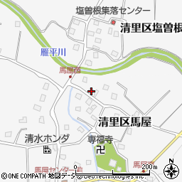 新潟県上越市清里区馬屋810周辺の地図