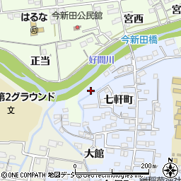 福島県いわき市平七軒町75周辺の地図