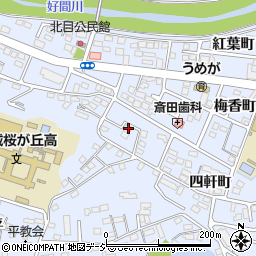 福島県いわき市平四軒町5-17周辺の地図