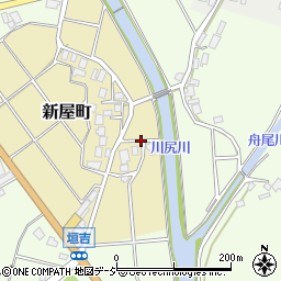 石川県七尾市新屋町ヘ周辺の地図