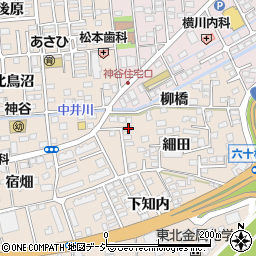 福島県いわき市平中神谷細田53周辺の地図