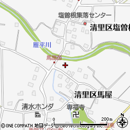 新潟県上越市清里区馬屋808周辺の地図