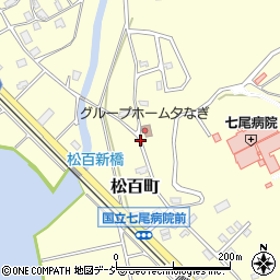 石川県七尾市松百町リ周辺の地図