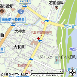 大光銀行六日町支店周辺の地図