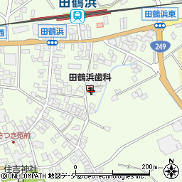 田鶴浜歯科医院周辺の地図