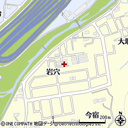 福島県いわき市好間町上好間岩穴周辺の地図