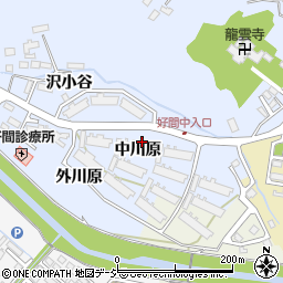 福島県いわき市好間町北好間中川原周辺の地図