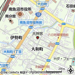 伊勢町会館周辺の地図