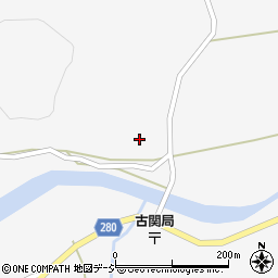 福島県白河市表郷中野柳橋17周辺の地図