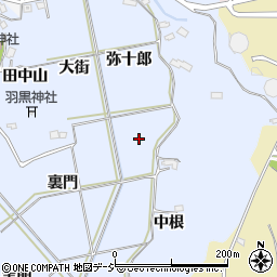 福島県いわき市平鯨岡弥十郎周辺の地図