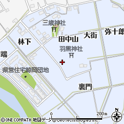 福島県いわき市平鯨岡周辺の地図