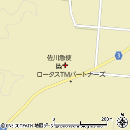 佐川急便株式会社　能登営業所周辺の地図