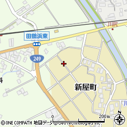 石川県七尾市新屋町タ周辺の地図