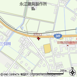 石川県七尾市田鶴浜町ぬ周辺の地図
