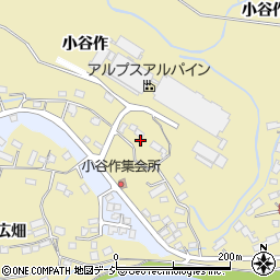 福島県いわき市好間町小谷作作畑周辺の地図