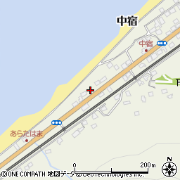 新潟県糸魚川市中宿304周辺の地図