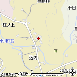 福島県いわき市平鎌田（喜藤作）周辺の地図
