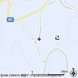 新潟県十日町市船坂周辺の地図