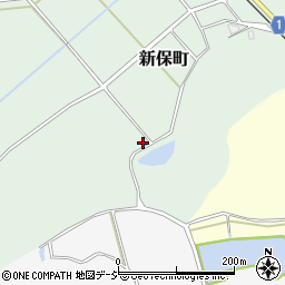 石川県七尾市新保町3周辺の地図