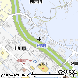 福島県いわき市好間町北好間独古内周辺の地図