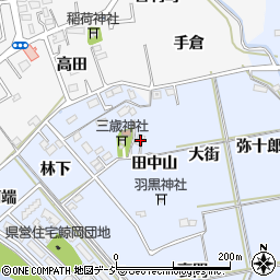 福島県いわき市平鯨岡田中山11周辺の地図