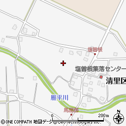 新潟県上越市清里区塩曽根周辺の地図