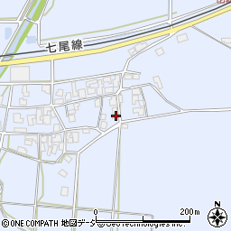 石川県七尾市舟尾町ル周辺の地図