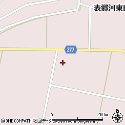 福島県白河市表郷河東田横枕周辺の地図