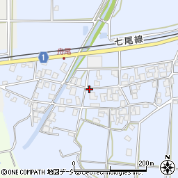 石川県七尾市舟尾町リ周辺の地図