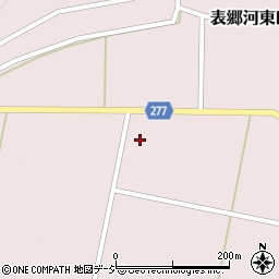 福島県白河市表郷河東田（横枕）周辺の地図