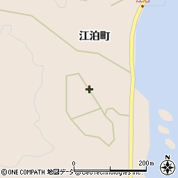 石川県七尾市江泊町八幡下周辺の地図