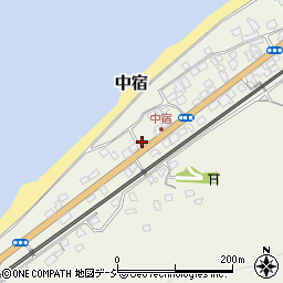 新潟県糸魚川市中宿264周辺の地図