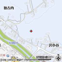 福島県いわき市好間町北好間沢小谷周辺の地図
