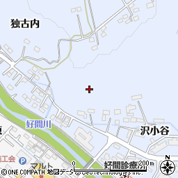 福島県いわき市好間町北好間（沢小谷）周辺の地図
